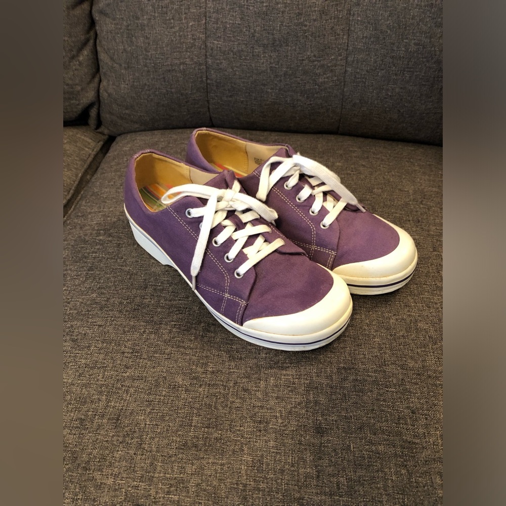 Dansko Purple Veda Canvas Lace-up shoes 41